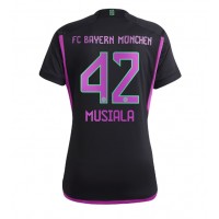 Bayern Munich Jamal Musiala #42 Gostujuci Dres za Ženska 2023-24 Kratak Rukav